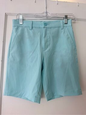 Vineyard Vines Men’s Seafoam Flat-Front Chino Shorts